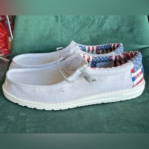 American flag Hey dude